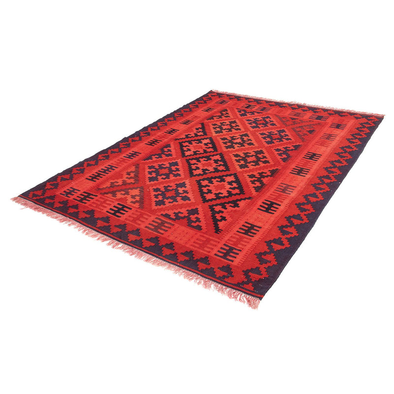 Tapis Kelim - Oriental - 210 x 151 cm - rouge