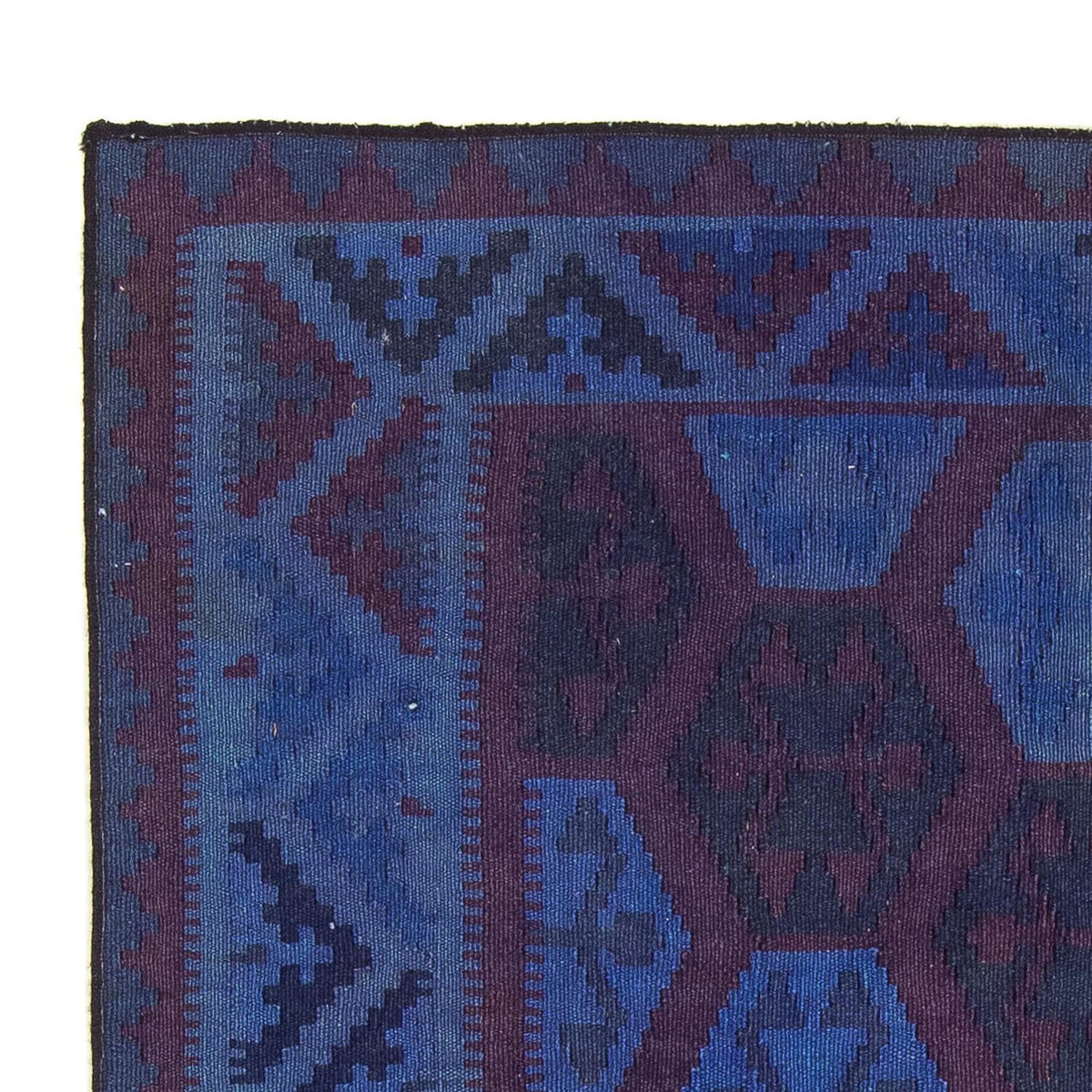 Tapis Kelim - Oriental - 195 x 155 cm - bleu