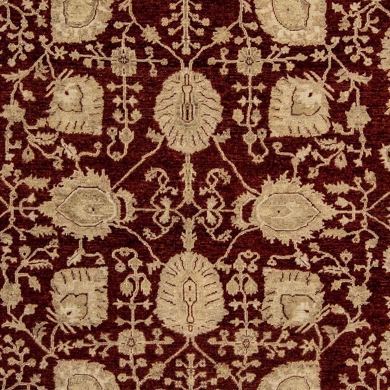 Tapis Ziegler - 296 x 242 cm - rouge foncé