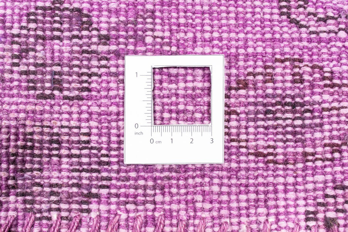 Tapis patchwork - 240 x 170 cm - violet