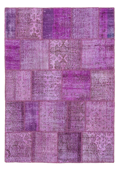 Tapis patchwork 170x240cm - Perserteppich Wollteppich