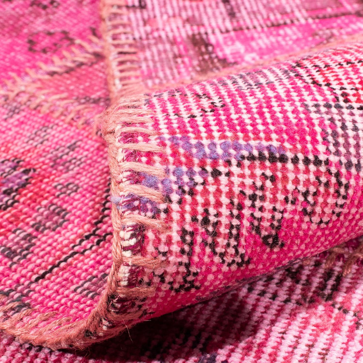Tapis patchwork - 240 x 170 cm - multicolore