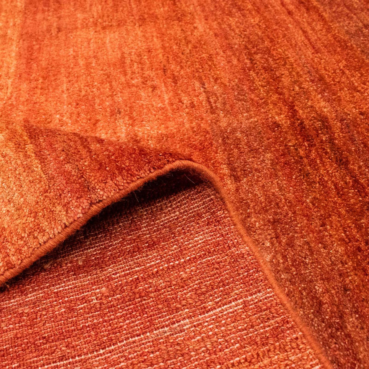 Tapis Gabbeh - Persan - 283 x 253 cm - rouille