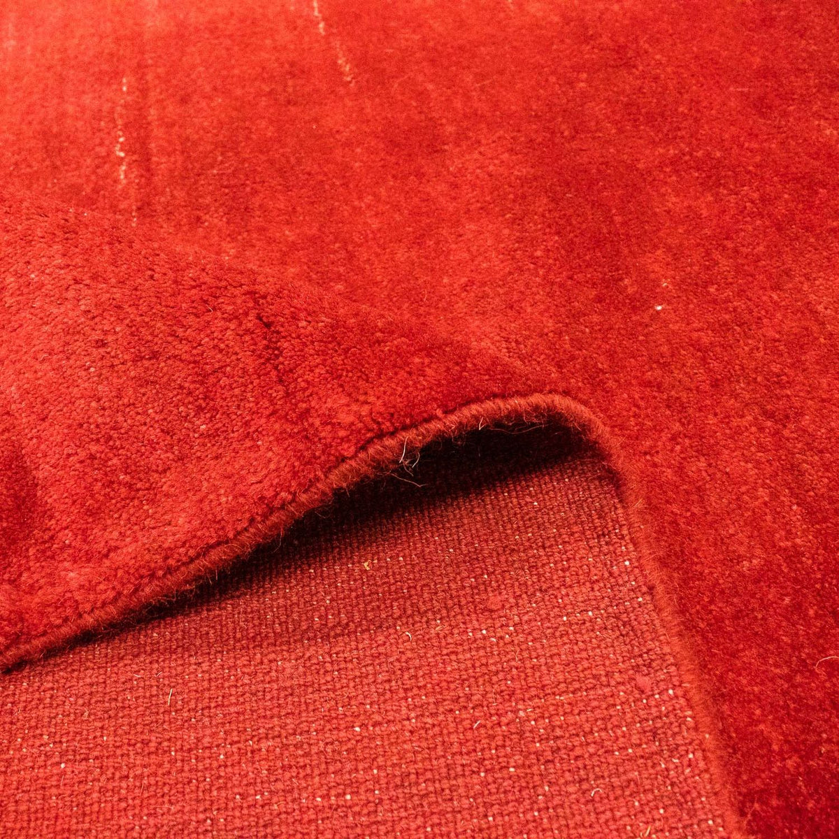 Tapis Gabbeh - Persan - 288 x 262 cm - rouge foncé