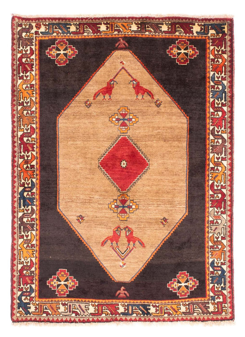Tapis persan - Nomadic - 160 x 110 cm - marron