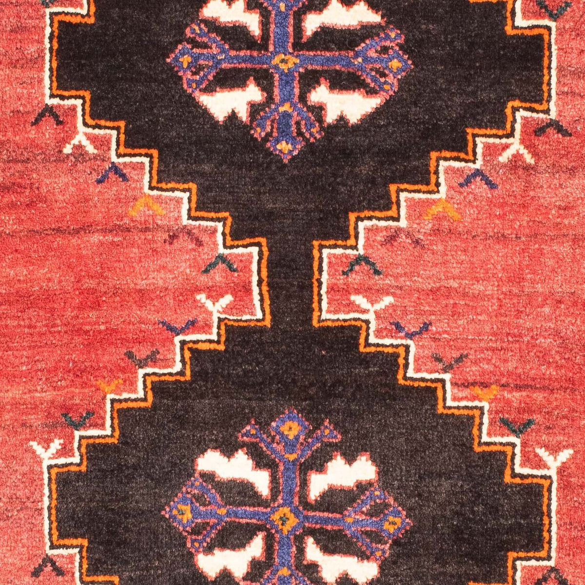 Tapis persan - Nomadic - 160 x 107 cm - bleu foncé