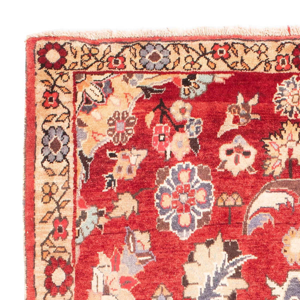 Tapis persan - Nomadic - 160 x 120 cm - rouge clair