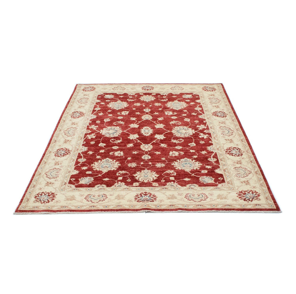 Tapis Ziegler - 198 x 147 cm - rouge foncé
