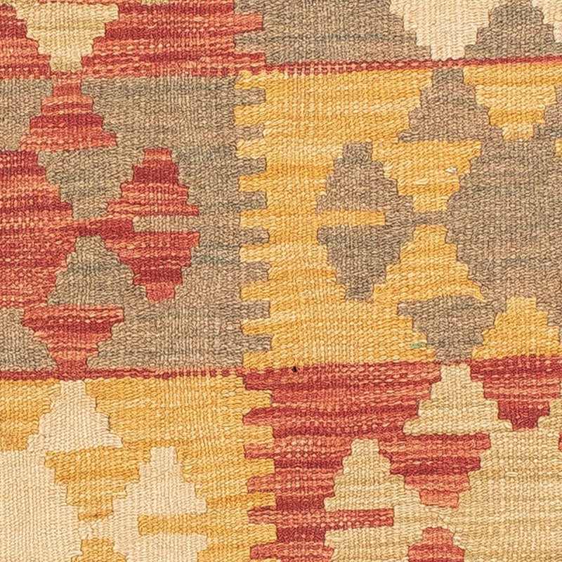 Tapis de couloir Tapis Kelim - Splash - 206 x 62 cm - multicolore