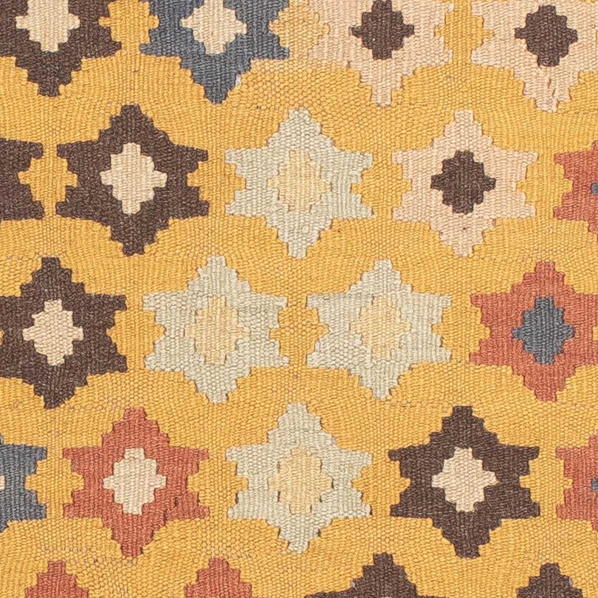 Tapis de couloir Tapis Kelim - Splash - 210 x 64 cm - multicolore