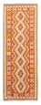 Tapis de couloir Tapis Kelim - Splash - 200 x 62 cm - rouille