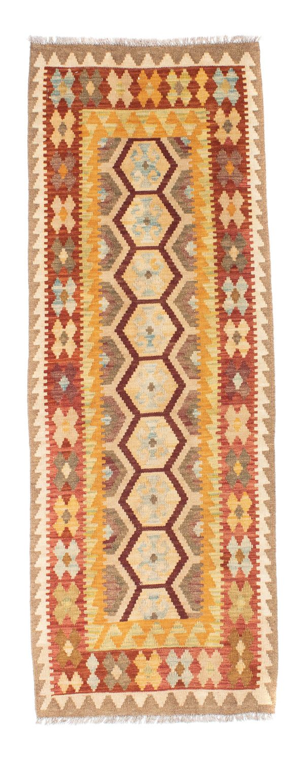 Tapis de couloir Tapis Kelim - Oriental - 191 x 74 cm - beige