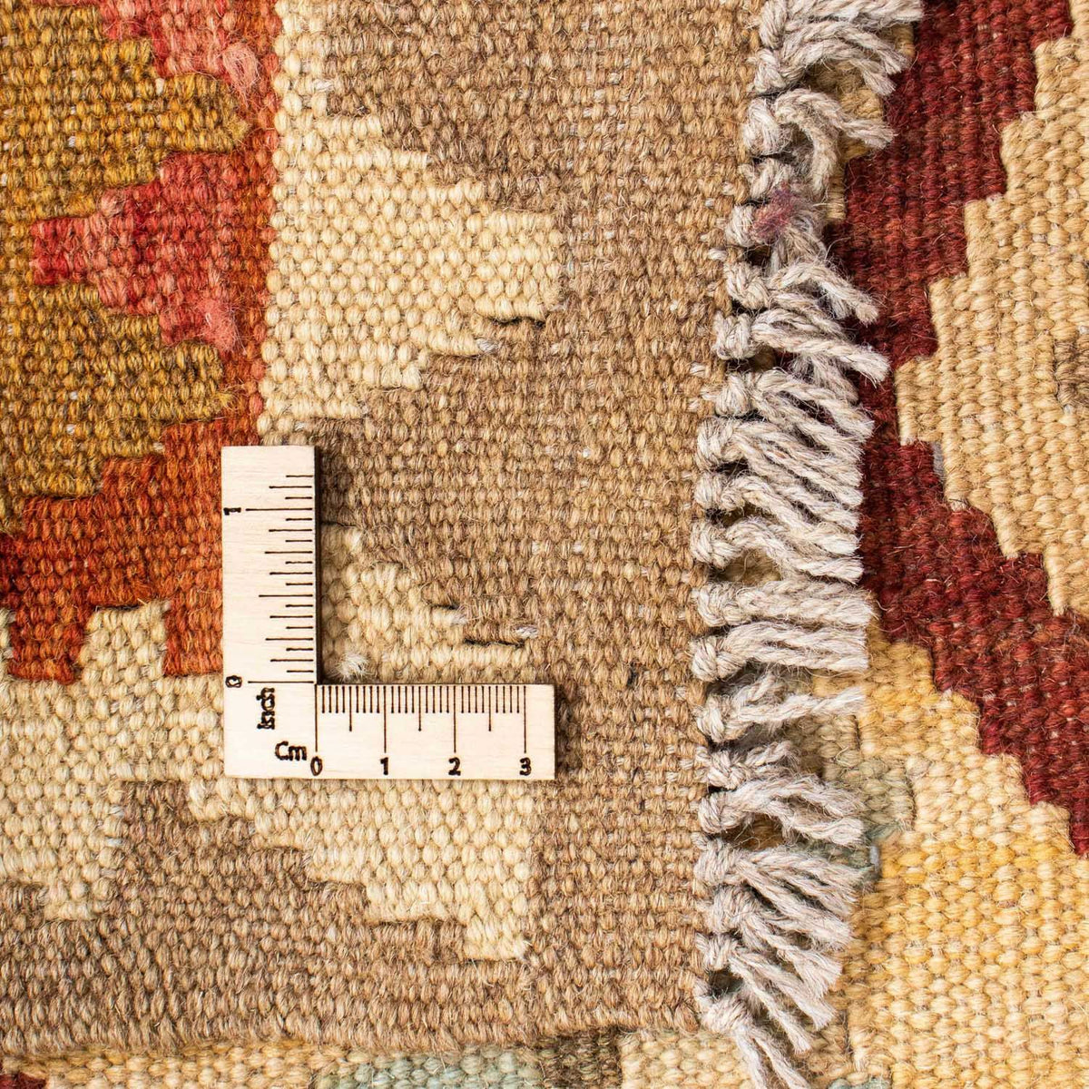 Tapis de couloir Tapis Kelim - Oriental - 191 x 74 cm - beige