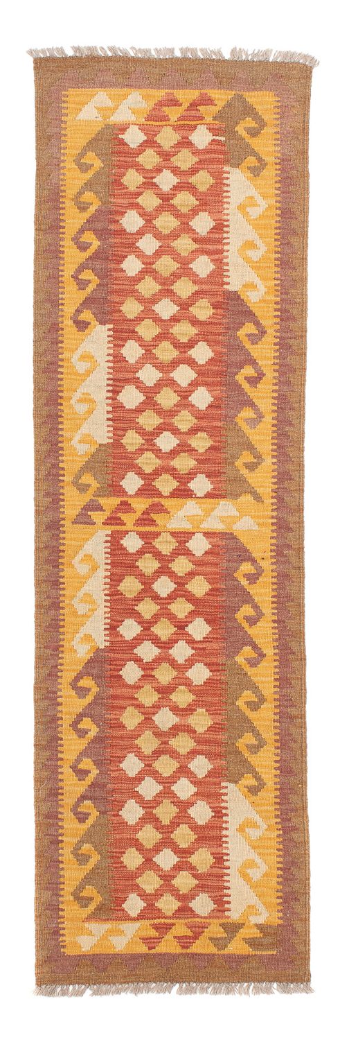 Tapis de couloir Tapis Kelim - Splash - 189 x 52 cm - multicolore