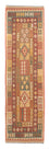 Tapis de couloir Tapis Kelim - Splash - 321 x 91 cm - multicolore