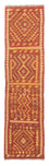 Tapis de couloir Tapis Kelim - Splash - 190 x 47 cm - rouge