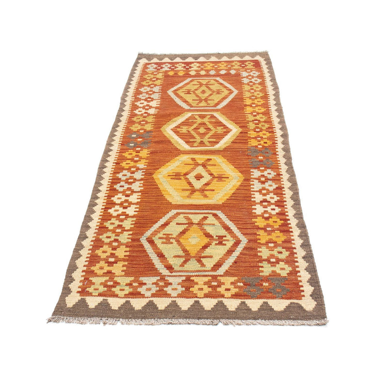 Tapis de couloir Tapis Kelim - Oriental - 191 x 72 cm - rouille