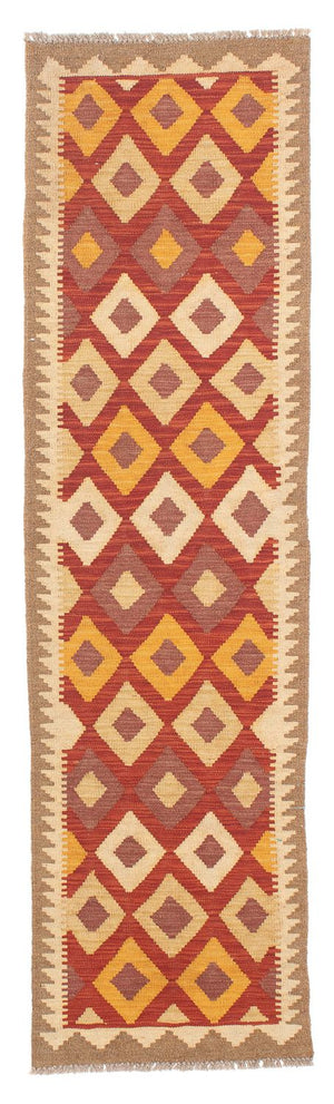 Tapis de couloir Tapis Kelim - Splash - 192 x 49 cm - multicolore