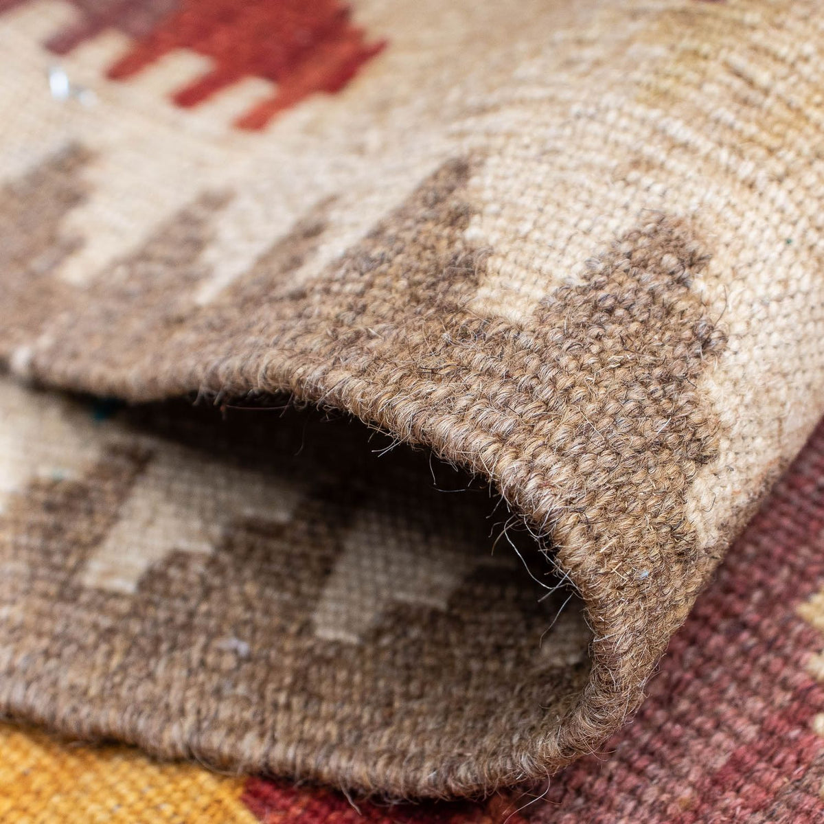 Tapis de couloir Tapis Kelim - Splash - 192 x 49 cm - multicolore