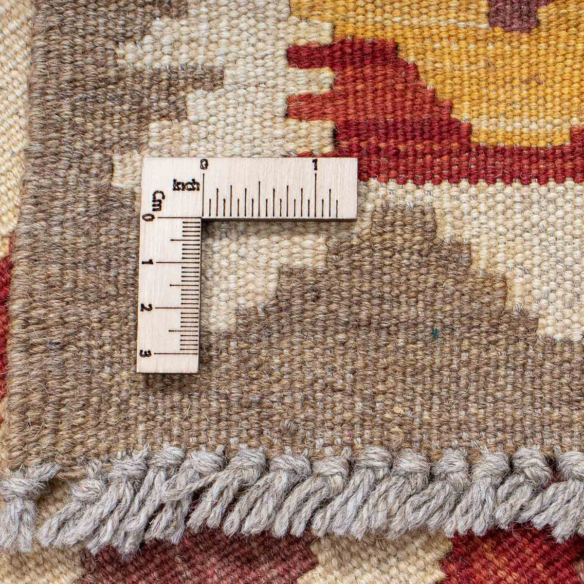 Tapis de couloir Tapis Kelim - Splash - 192 x 49 cm - multicolore