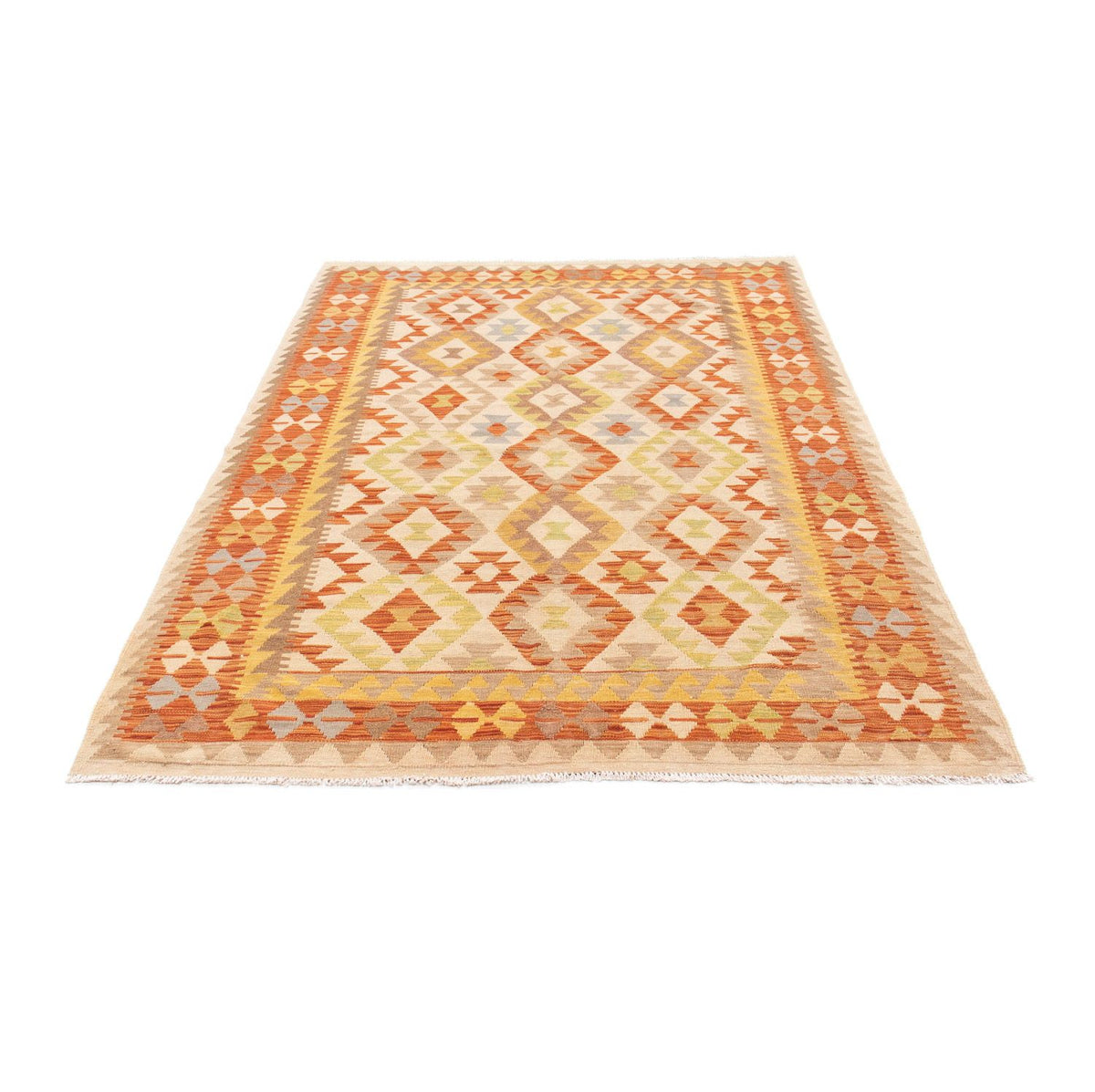 Tapis Kelim - Oriental - 218 x 144 cm - beige