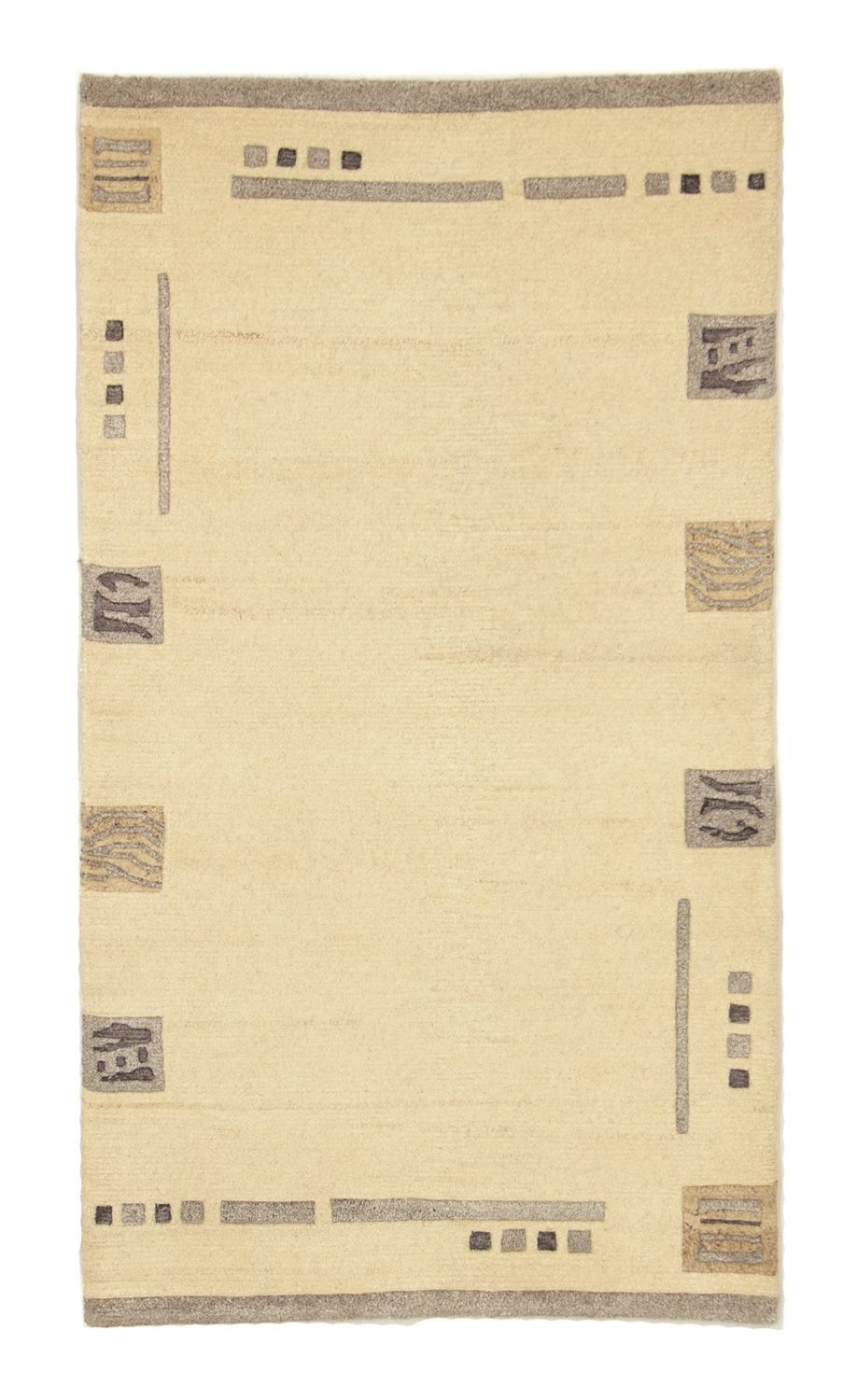 Tapis Népalais - 160 x 90 cm - beige