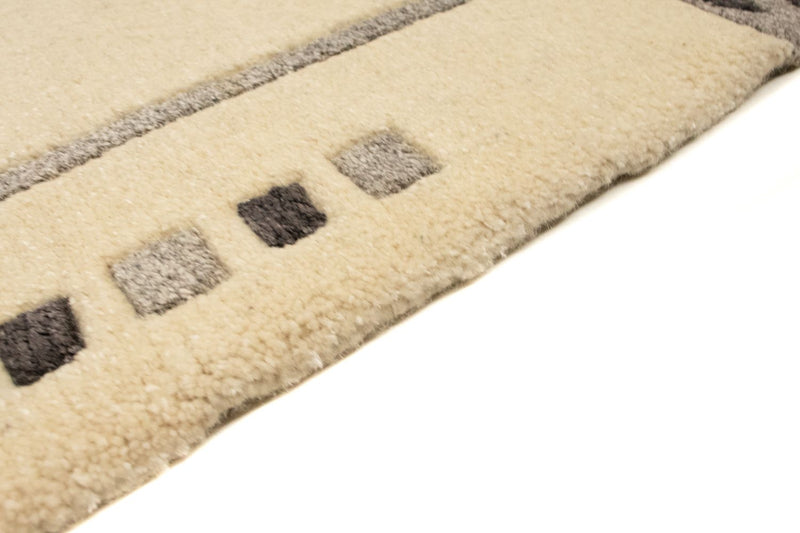 Tapis Népalais - 160 x 90 cm - beige