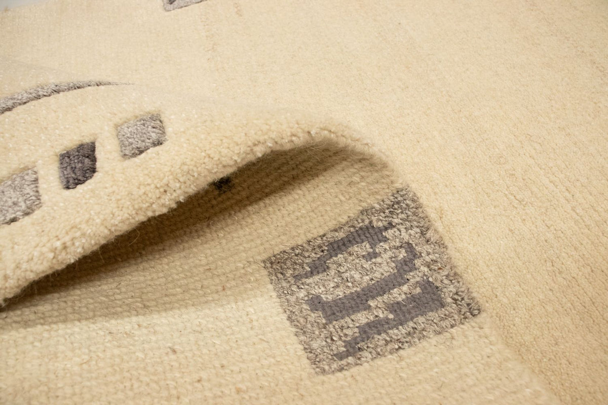 Tapis Népalais - 160 x 90 cm - beige