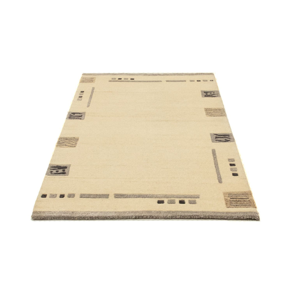 Tapis Népalais - 160 x 90 cm - beige
