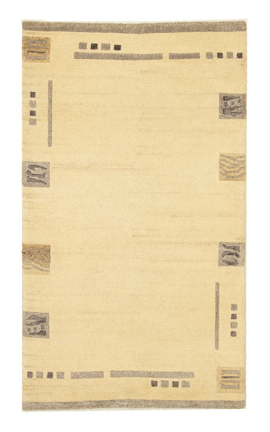 Tapis Népalais - 160 x 90 cm - beige