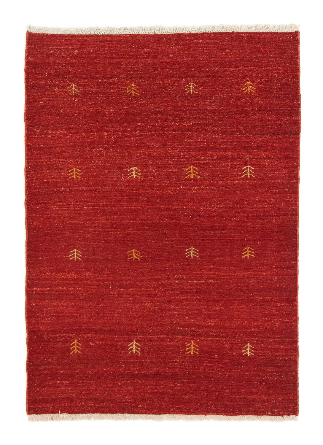 Tapis Gabbeh - Persan - 148 x 104 cm - rouge