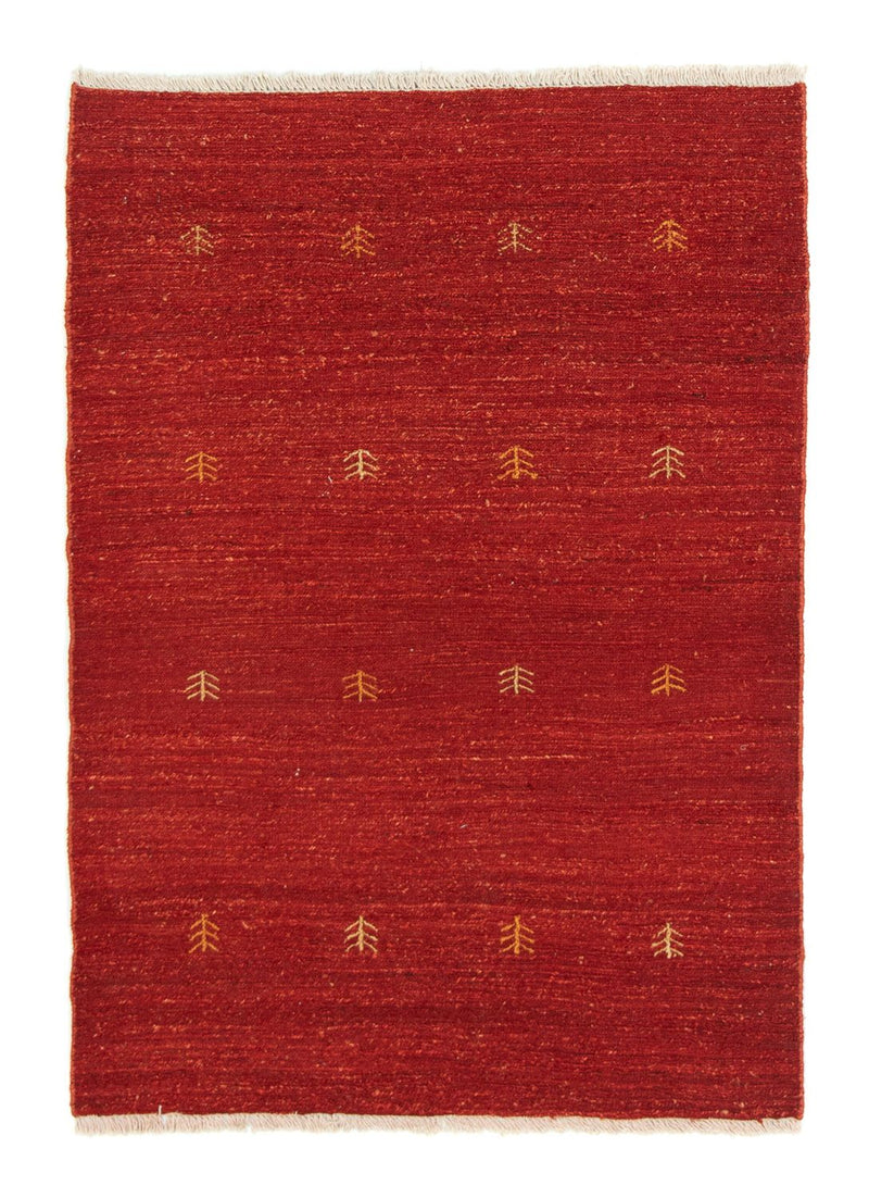 Tapis Gabbeh - Persan - 148 x 104 cm - rouge