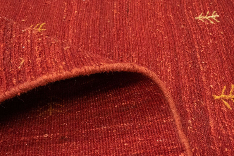 Tapis Gabbeh - Persan - 148 x 104 cm - rouge