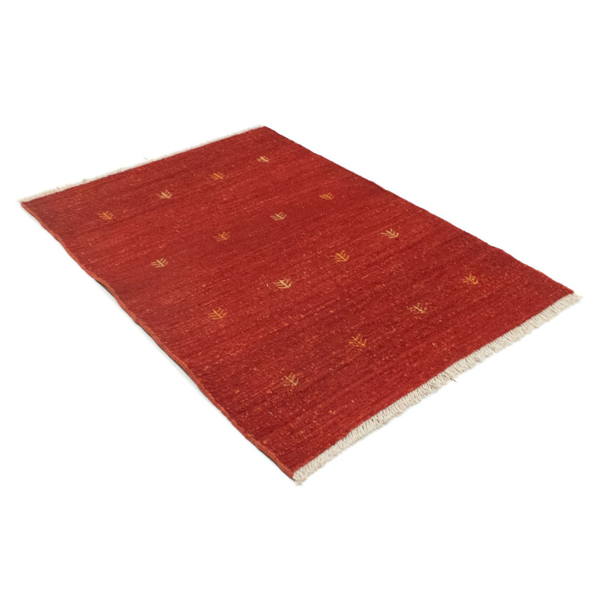 Tapis Gabbeh - Persan - 148 x 104 cm - rouge