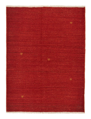 Tapis Gabbeh - Persan - 190 x 140 cm - rouge