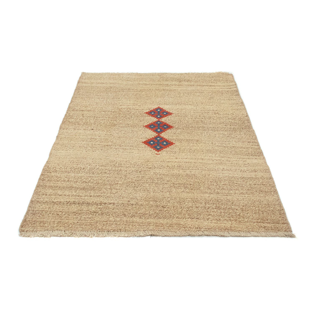 Tapis Gabbeh - Persan - 170 x 117 cm - beige