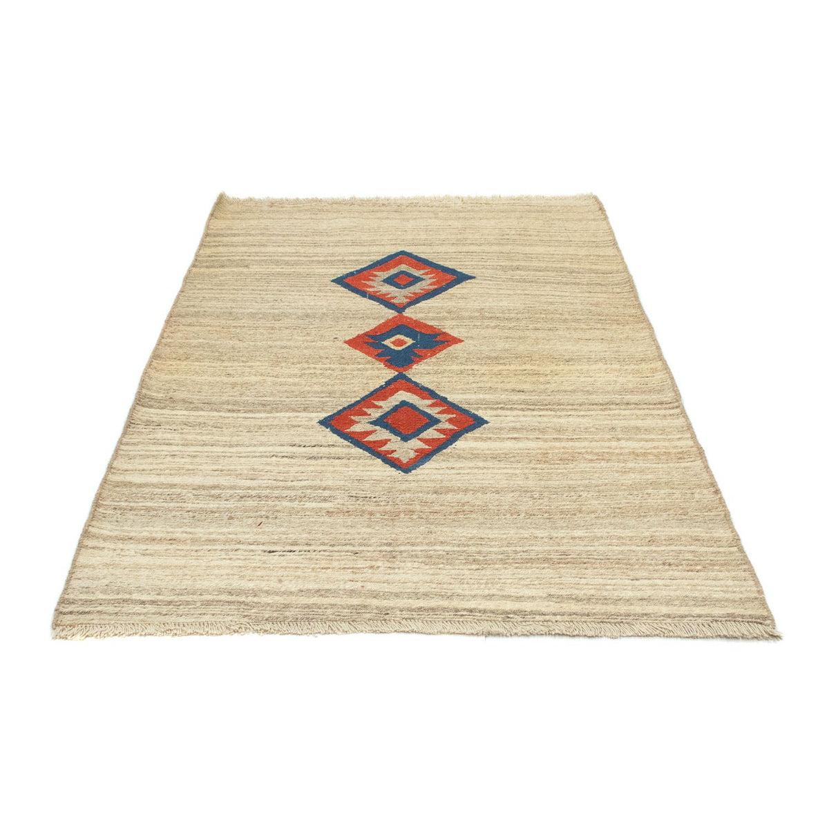 Tapis Gabbeh - Persan - 193 x 121 cm - beige