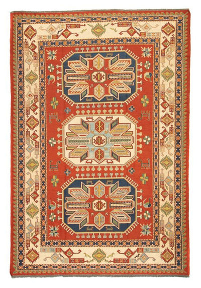 Kilim en soie Tapis 194x254cm