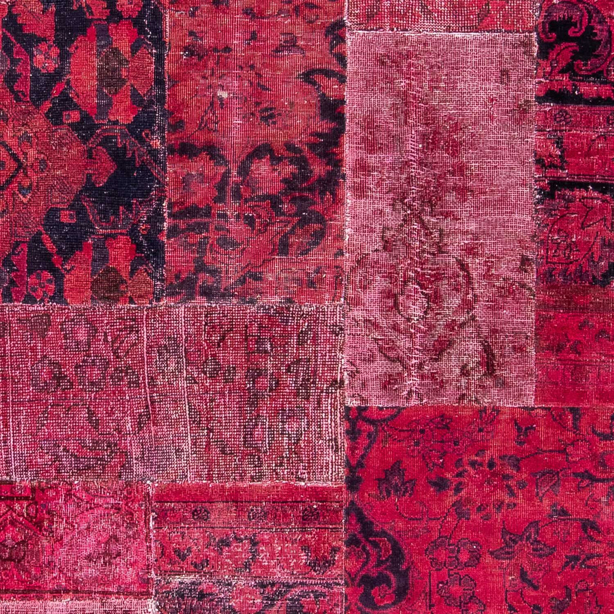 Tapis patchwork - 269 x 180 cm - multicolore