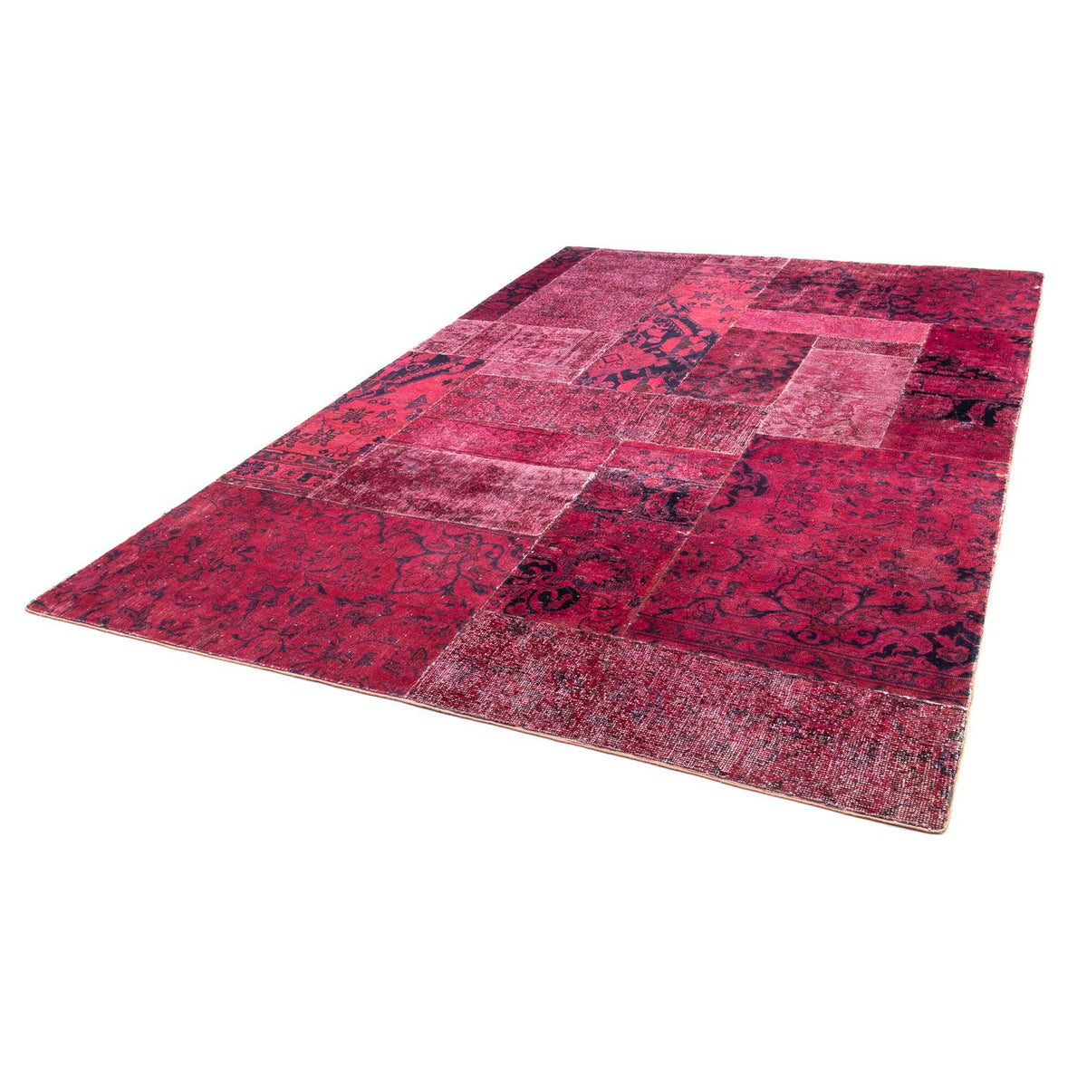 Tapis patchwork - 269 x 180 cm - multicolore