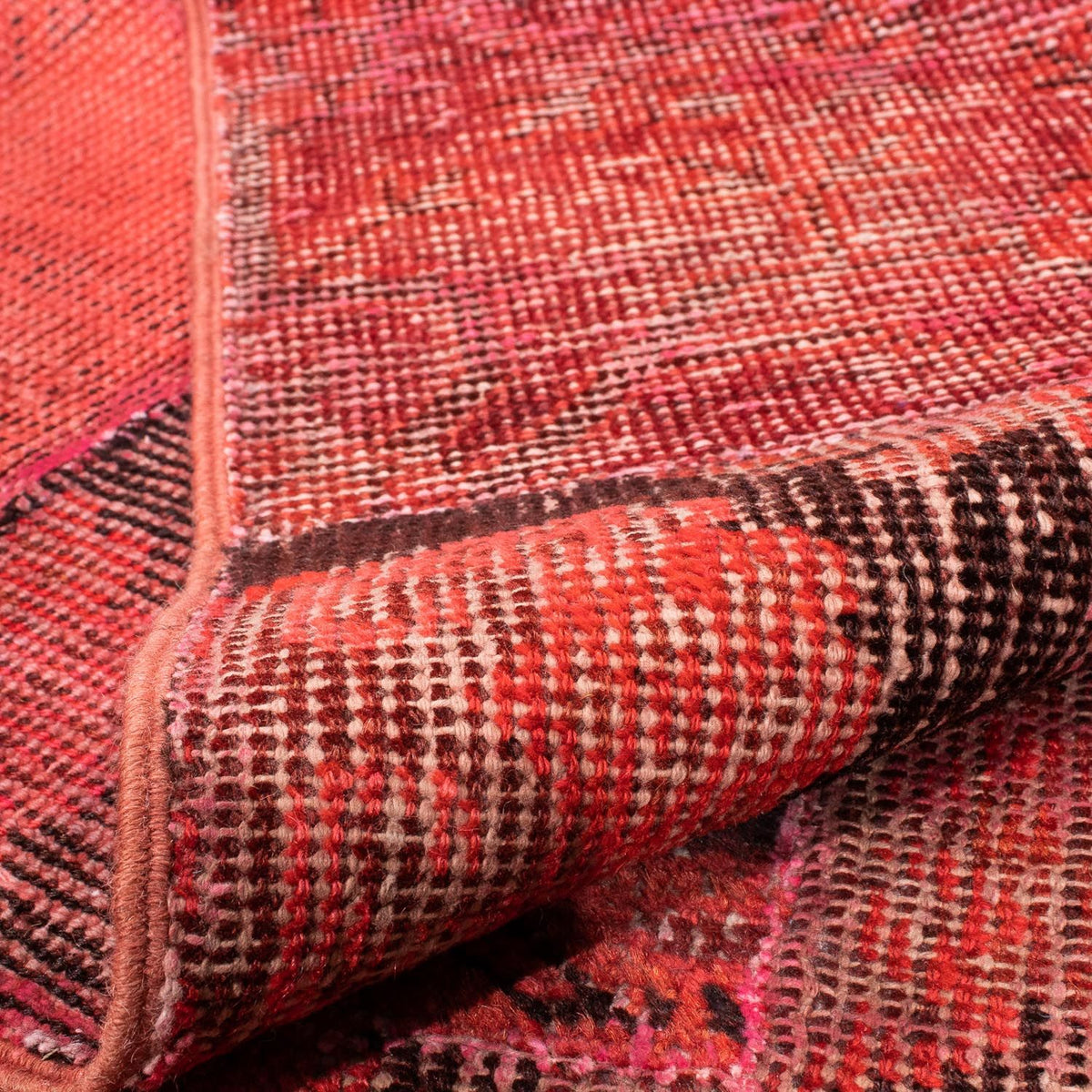Tapis patchwork - 241 x 144 cm - multicolore