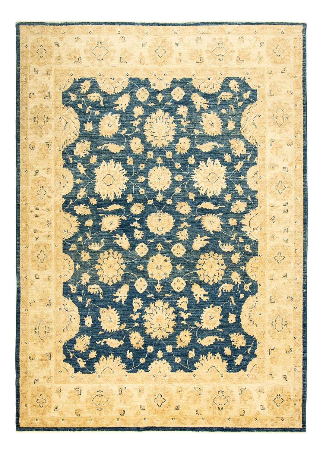 Tapis Ziegler - 267 x 189 cm - bleu