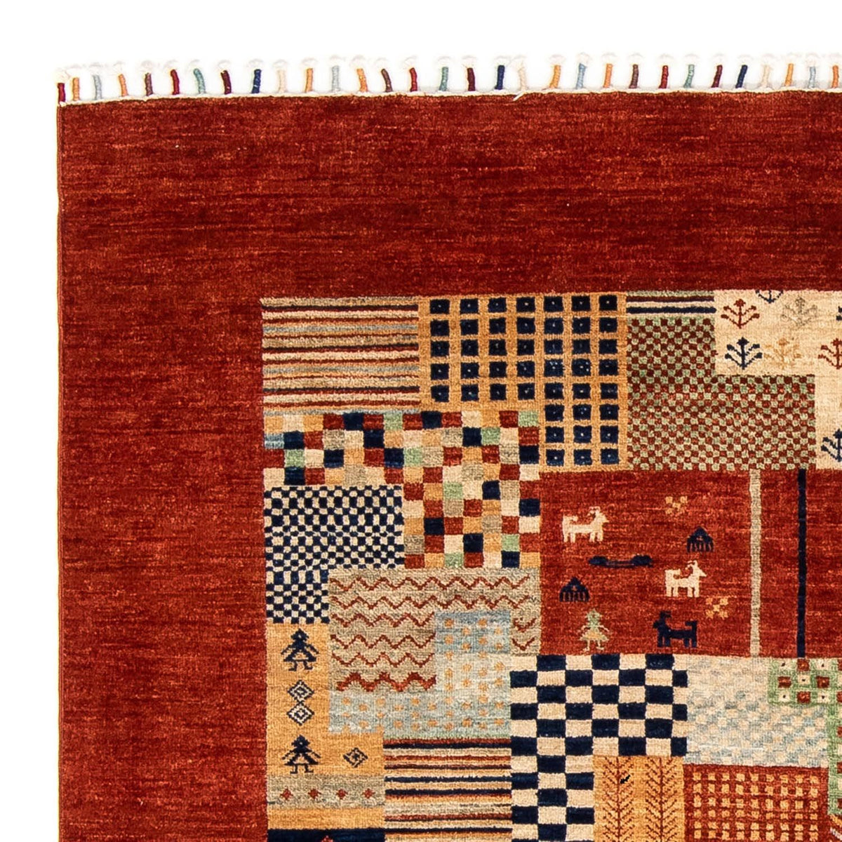 Tapis Ziegler - 217 x 165 cm - rouge foncé