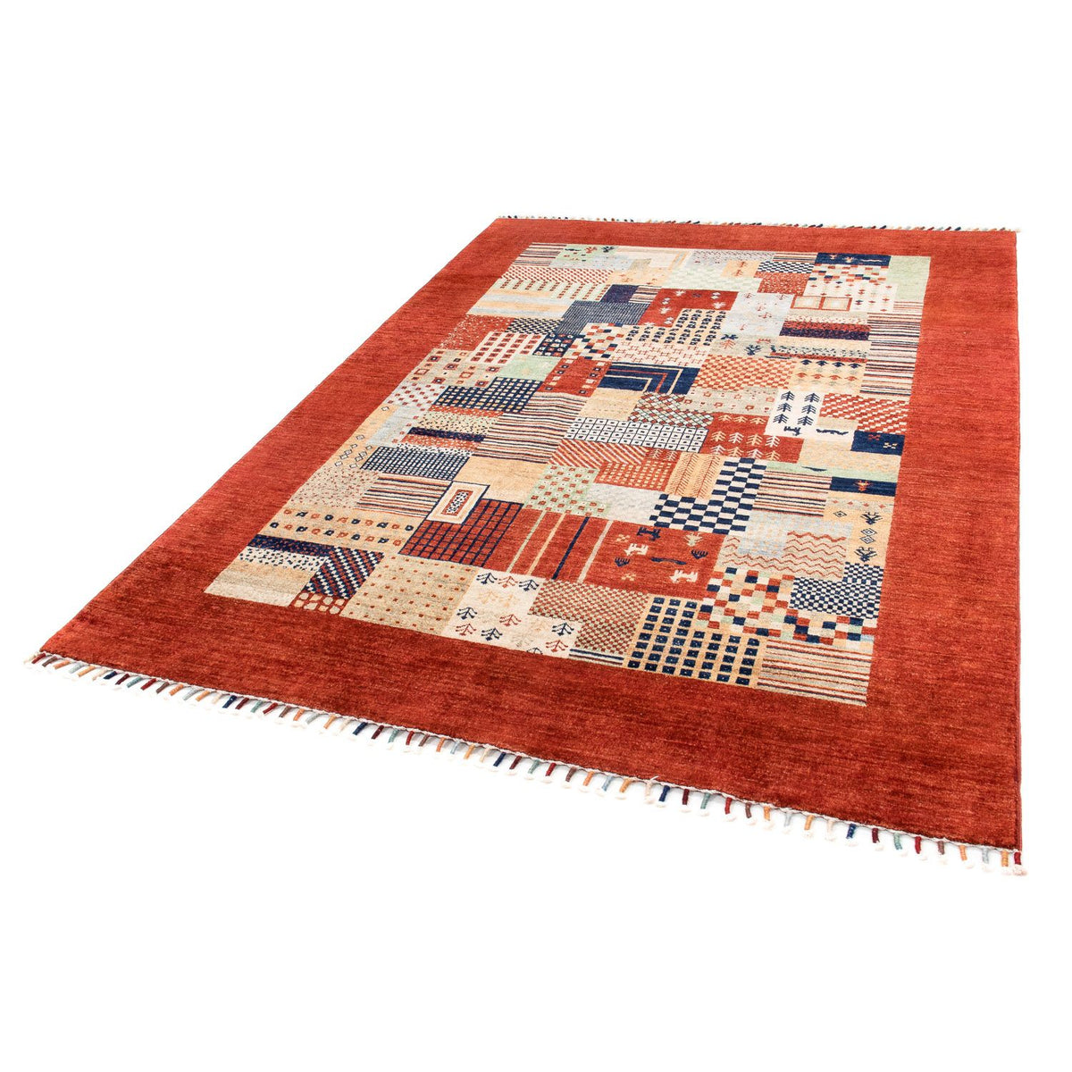 Tapis Ziegler - 217 x 165 cm - rouge foncé