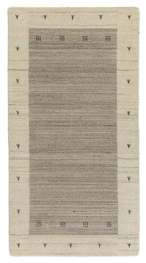 Tapis Gabbeh - Loribaft Persan - 140 x 70 cm - beige