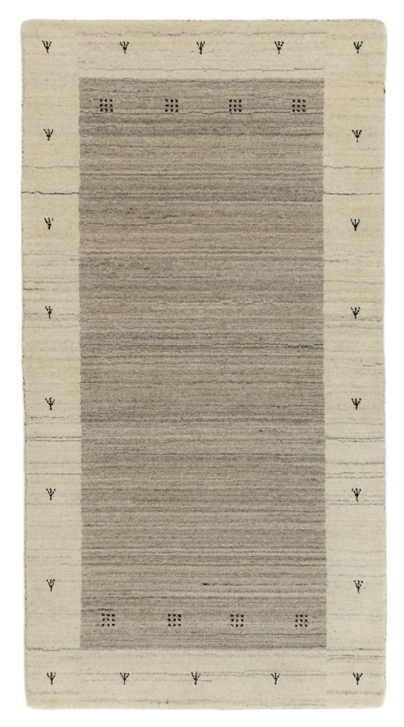 Tapis Gabbeh - Loribaft Persan - 140 x 70 cm - beige