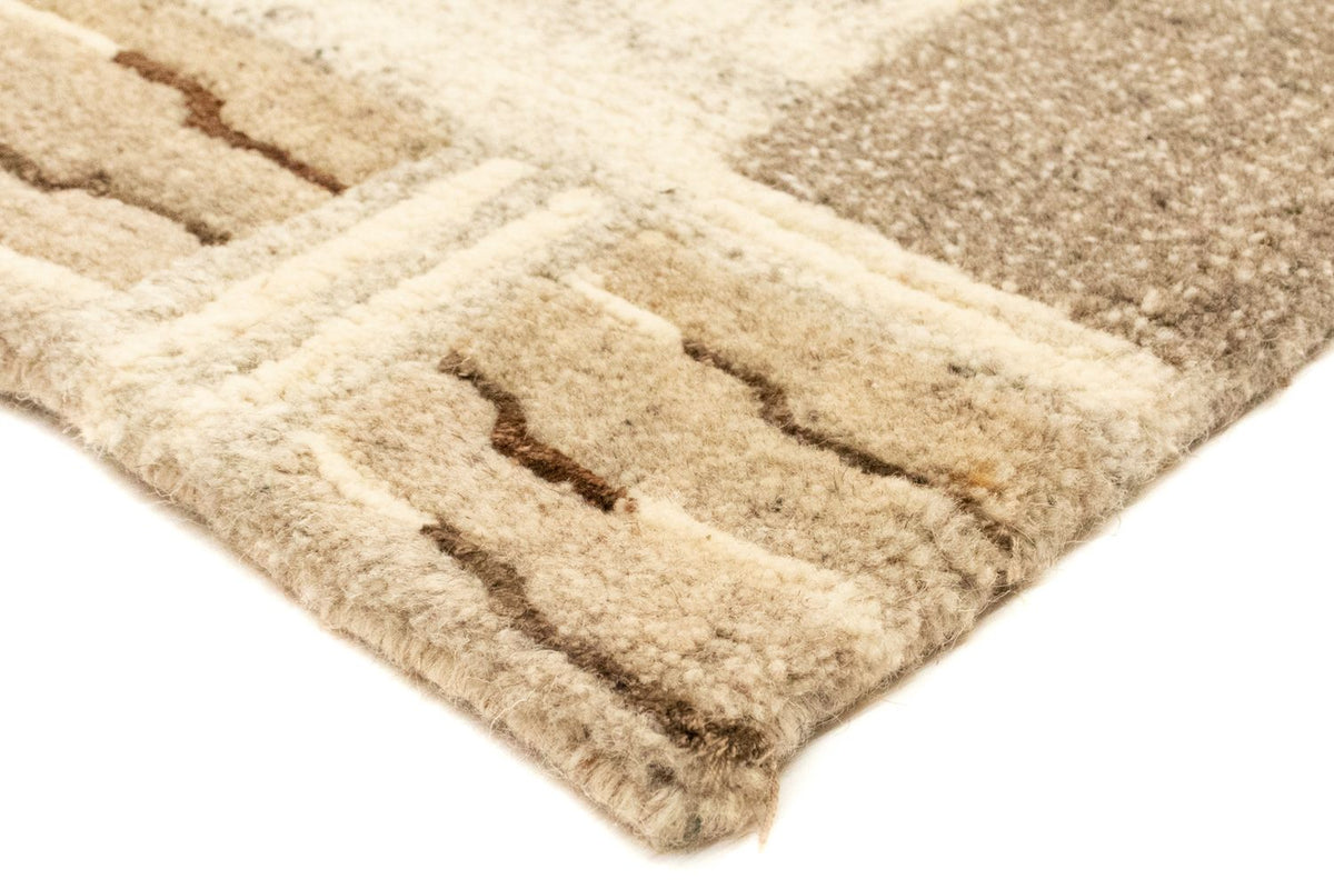 Tapis Népalais - 140 x 70 cm - beige