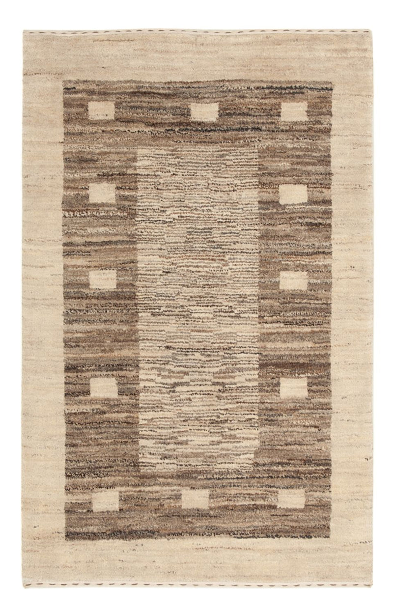 Tapis Gabbeh - Persan - 122 x 76 cm - naturel
