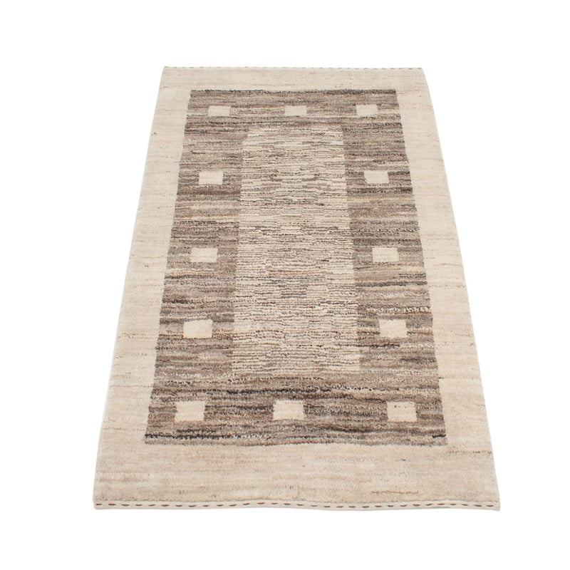 Tapis Gabbeh - Persan - 122 x 76 cm - naturel