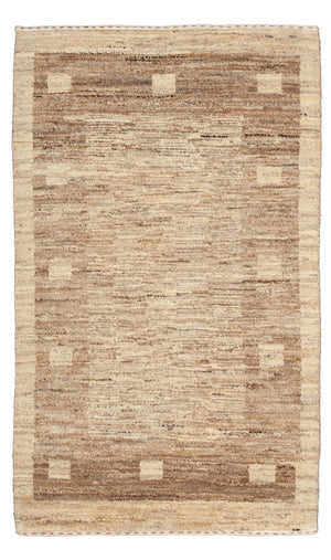 Tapis Gabbeh - Persan - 127 x 72 cm - naturel